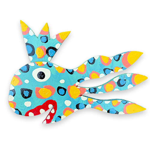 BeBo 11" x 8.5" King Fish WP6239